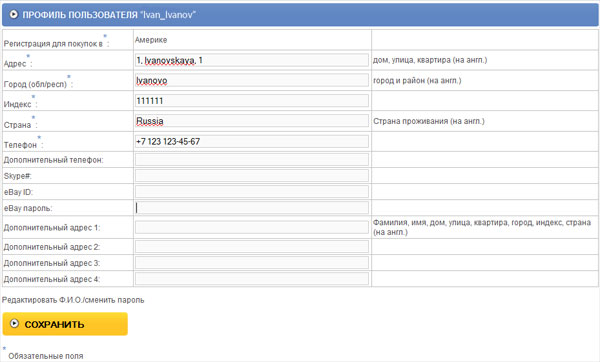 Инструкция по системе RusBid
