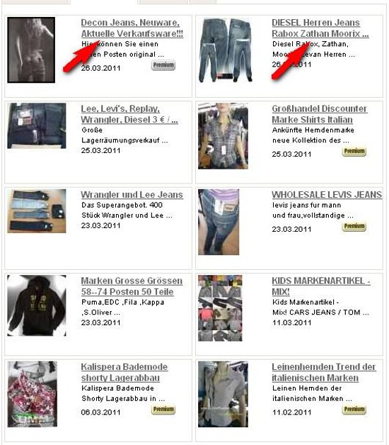 Оптовые покупки на www.zentrada.de